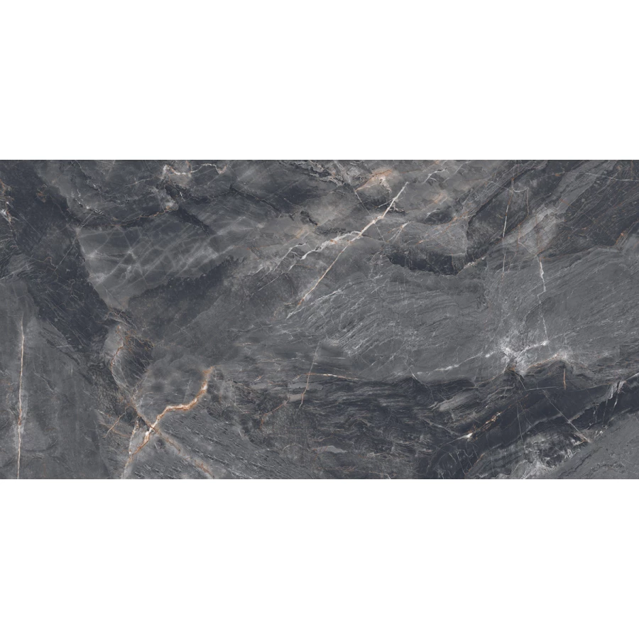 Керамогранит Laparet Jerico Nero карвинг матовый чёрный 120х60 см