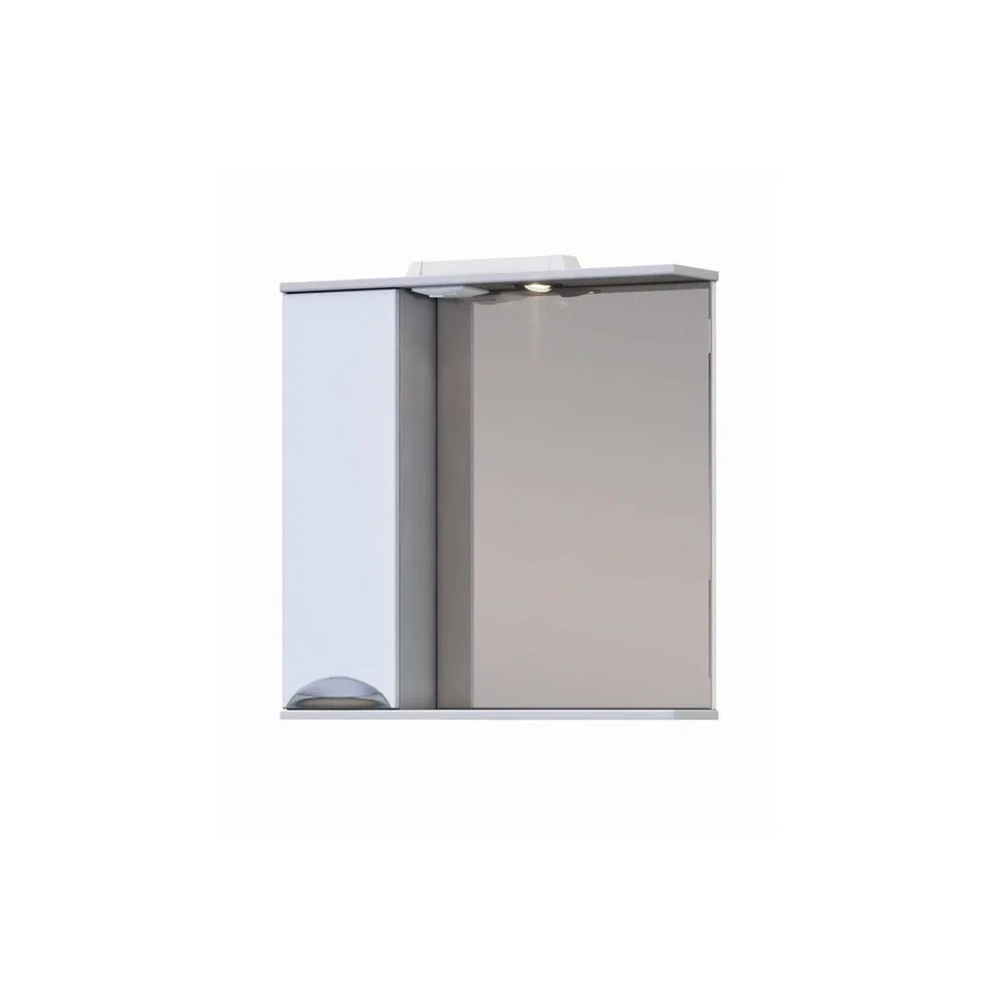 Зеркало шкаф Vigo Callao 700 навесной левый со спотом z.CAL.70.L.El 70x70 см