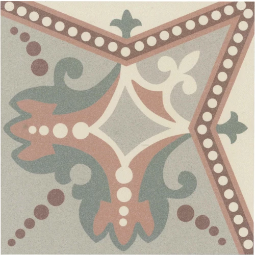 Керамогранит Revoir Paris Бель Истуар Лили Cоин А / Bel Histoire Lili Coin A матовый многоцветный VVS1515_023 15х15 см