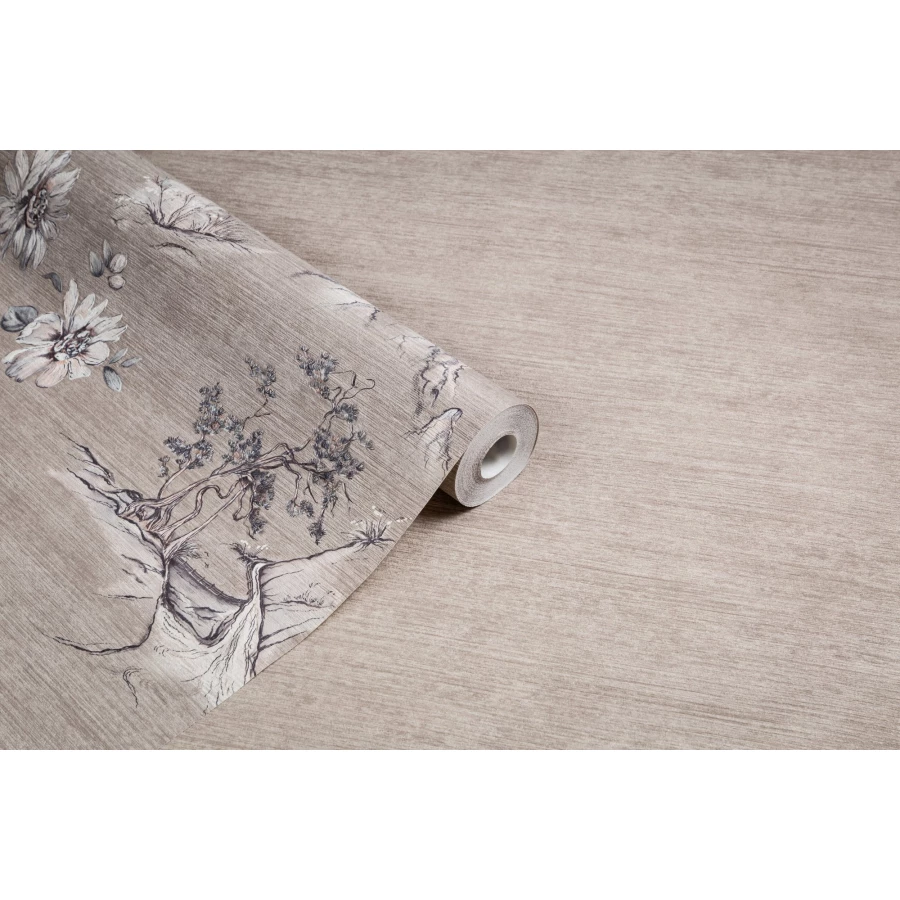 Обои флизелиновые Palitra Life Rusandi коричневые PL72434-82 1,06х10,05 м