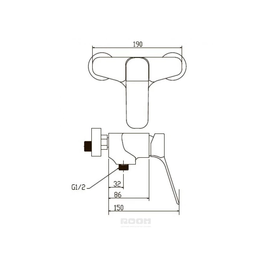 Смеситель Kaiser Sona Ф40 75077