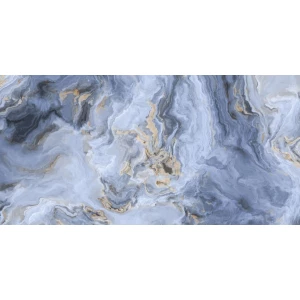 Керамогранит Neodom Luxury Arabesque Blue Polished голубой N20354 120x60 см