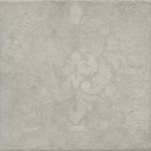 Керамогранит Kerama Marazzi Хадду декорированный матовый светло-серый KM4040G0061N 40,2х40,2 см