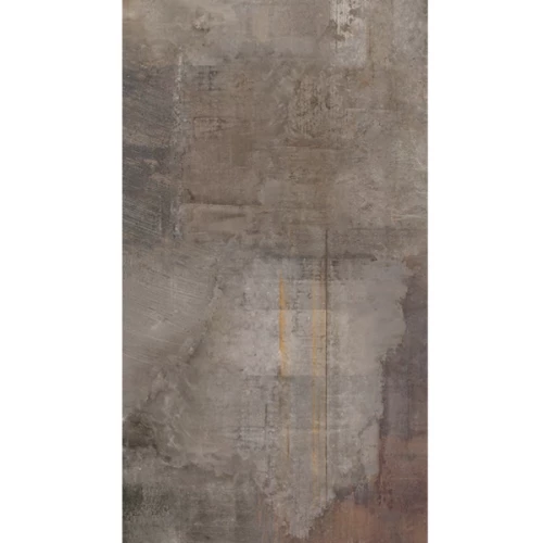 Керамогранит Apavisa Таттоо Слабс Оксидум Десор / Tattoo Slabs Oxidum Decor матовый черный 8431940312281 260х119,3 см
