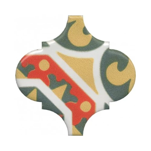 Декор Kerama Marazzi Арабески Майолика орнамент OS\A35\65000 6,5*6,5 см