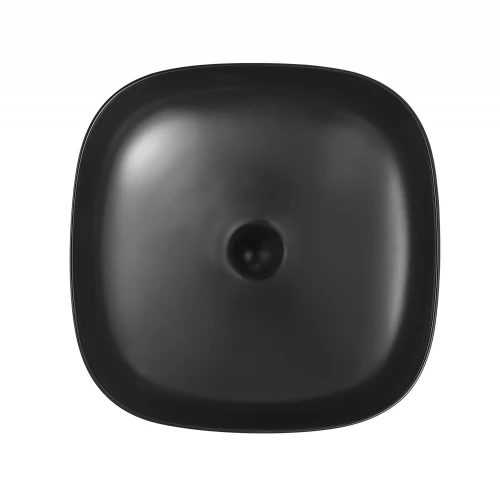 Раковина накладная Abber Rechteck черная матовая AC2217MB