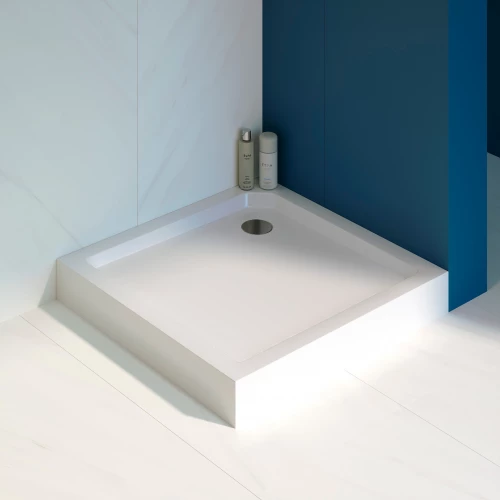 Душевой поддон квадратный RGW SMC-C-088 Белый 12350188-01 80х80 см