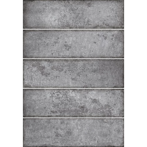 Плитка настенная Керамин Сабвэй 2 темно-серый 27,5х40 