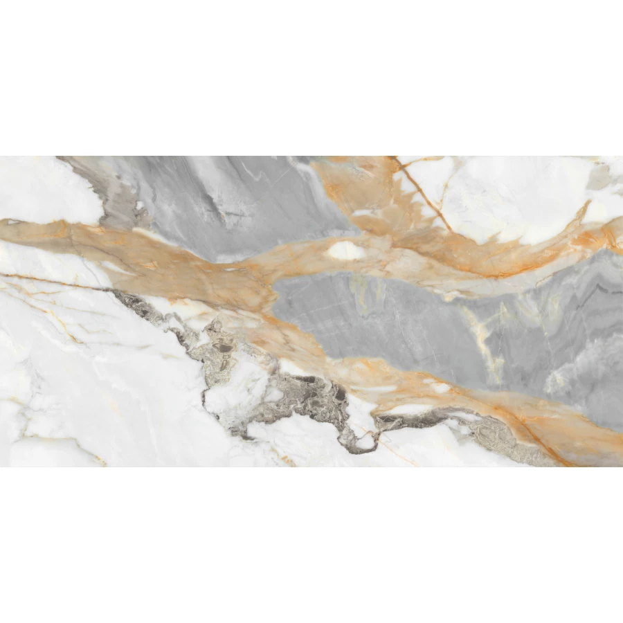 Керамогранит LCM Matrix Gray полированный 2 шт в уп 53,28 м в пал 60120MAX15P 120х60х0,7 см