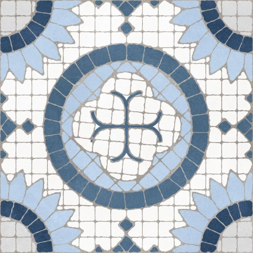 Керамогранит Motto Monotone Denim Decor Matt матовый голубой N100115 20x20 см