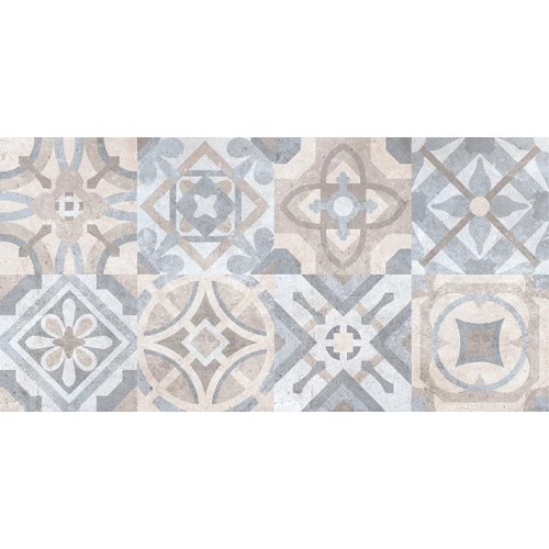 Керамогранит Керамин Портланд 2Д декор серый 30х60 см