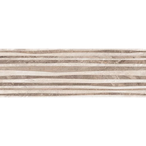 Плитка настенная Laparet Polaris серый рельеф 17-10-06-493 20х60