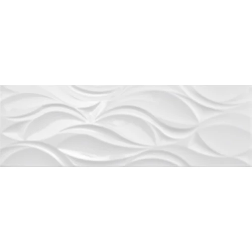 Плитка настенная Argenta Blancos Narval White Brillo глазурованный глянцевый 30x90 см