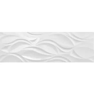 Плитка настенная Argenta Blancos Narval White Brillo глазурованный глянцевый 30x90 см