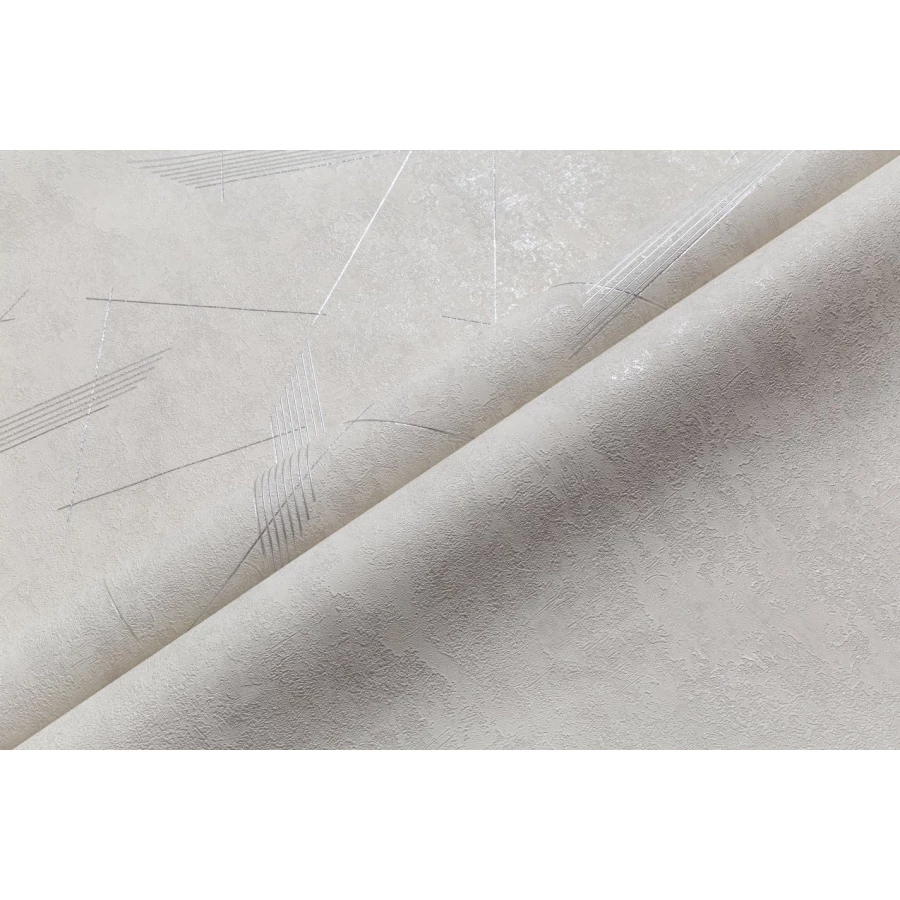 Обои флизелиновые Palitra Life Cross серые PL72518-14 1,06х10,05 м