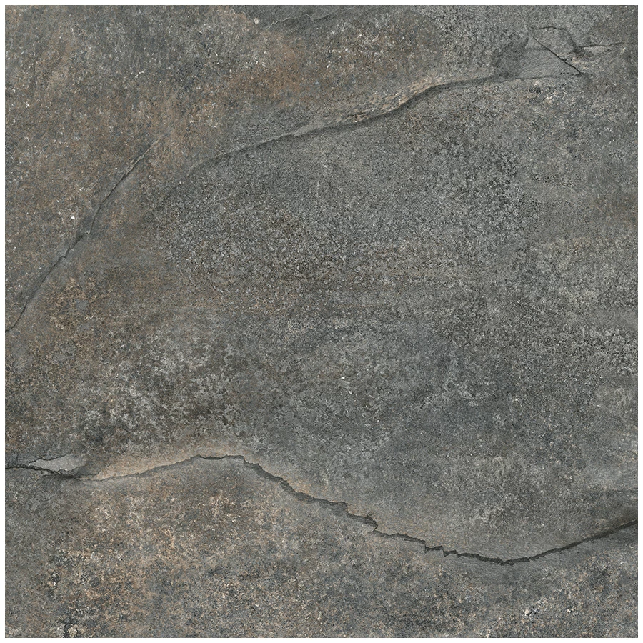 Керамогранит Laparet Storm Grey Pro R10 STR матовый тёмно-серый LP6060G0141R 59,5х59,5 см