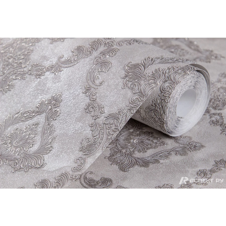 Обои виниловые Аспект Лацио Коричневый 10136-18 0,53х10,05 м