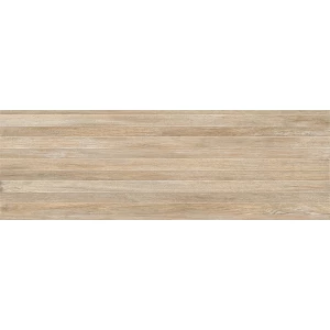 Плитка настенная Керамин Бунгало 4Д темно-бежевый 90х30 см