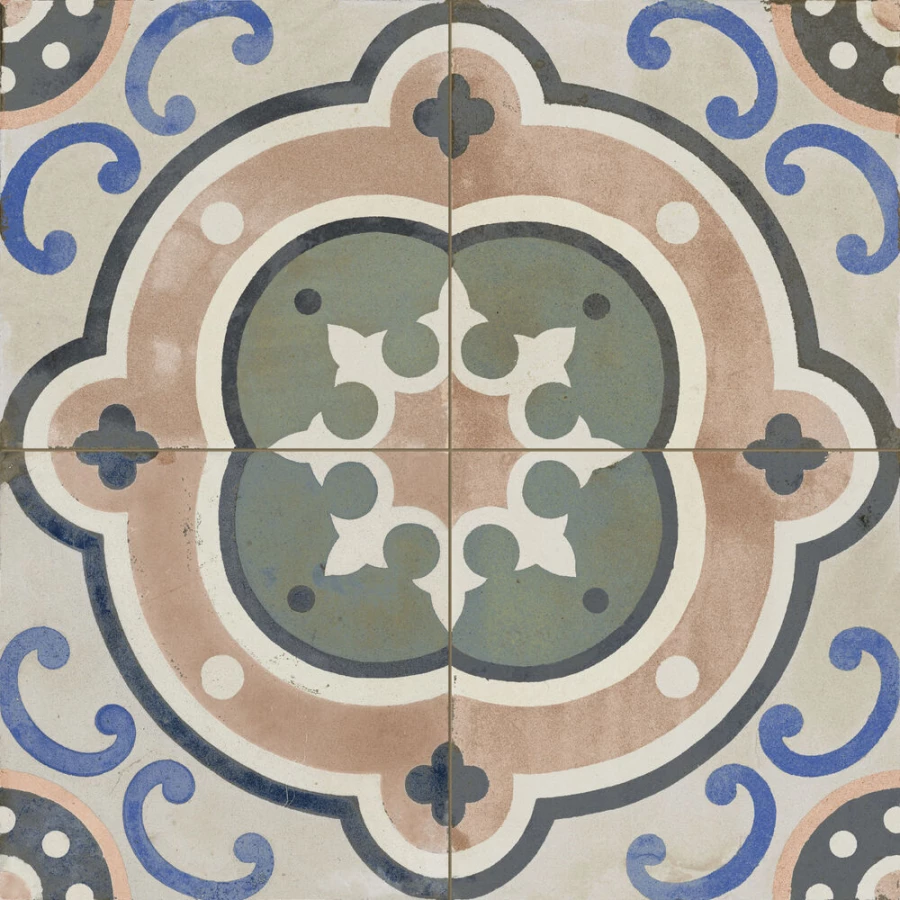 Керамическая плитка Peronda FS Barna Raval матовая многоцветная 0100337764 45х45 см