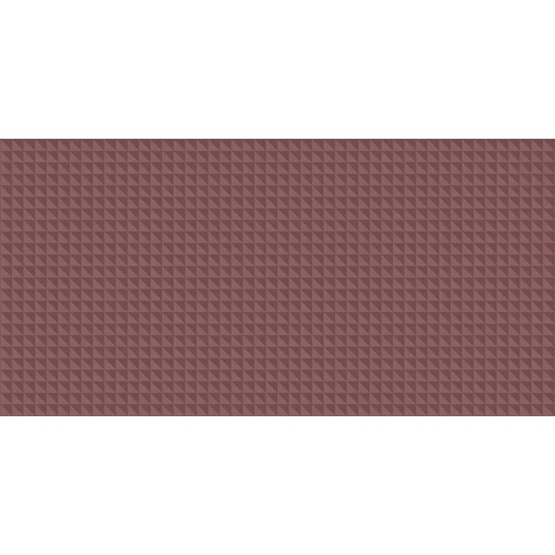 Плитка настенная Harmony Peronda Пикуе Ваффле Боурдеаукс / Pique Waffle Bourdeaux матовая бордовая 31064 40х20 см