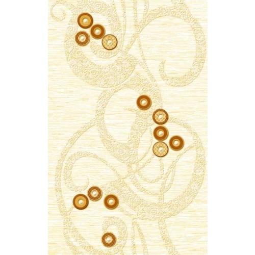 Декор Нефрит-Керамика Шелк Желтый 04-01-1-09-03-33-038-0 25х4