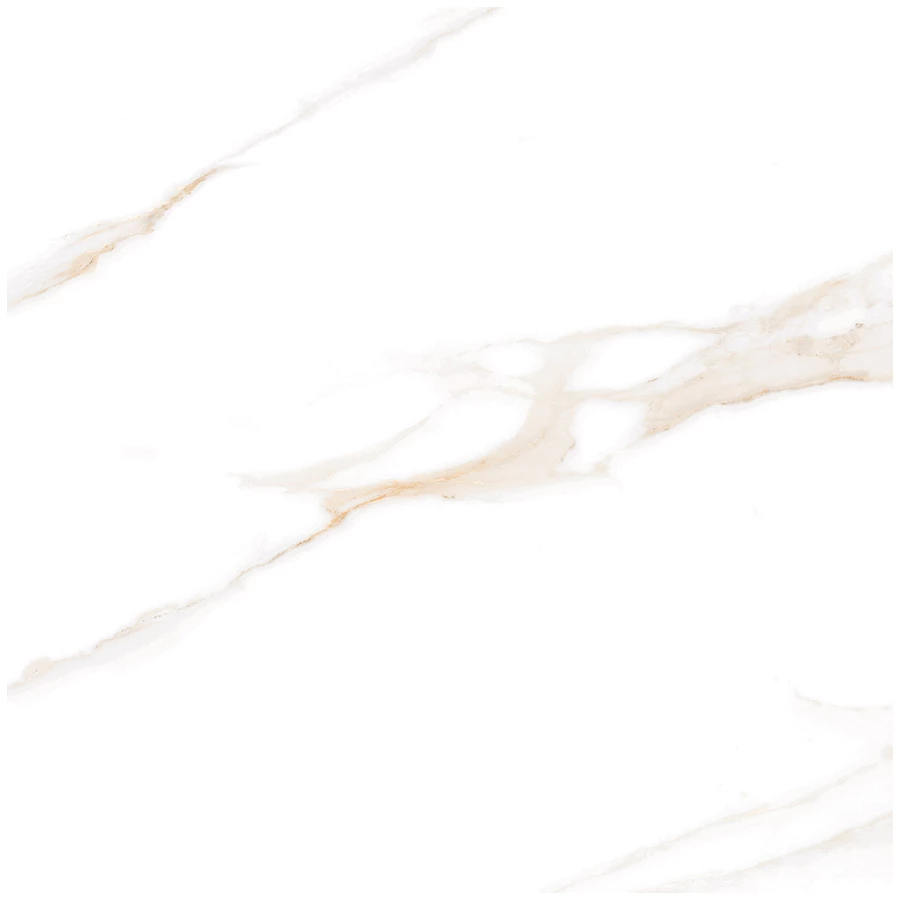 Керамогранит Ceradim Calacatta Regal Gold Полированный белый 60х60 см