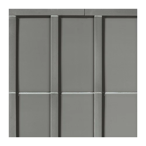Плитка настенная Mutina Мотиво Лиместоне / Motivo Limestone матовая серая BOV06 28х14 см