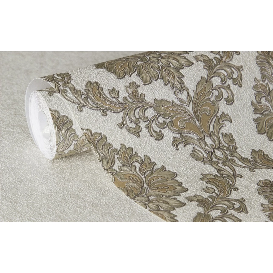 Обои флизелиновые Аспект Аврора белые 70422-18 1,06х10,05 м