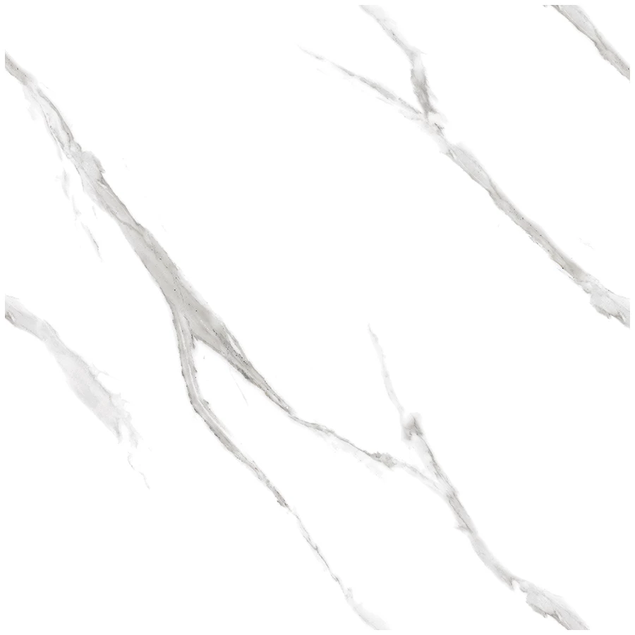 Керамогранит Ceradim Calacatta Pleasant белый Полированный 60х60 см