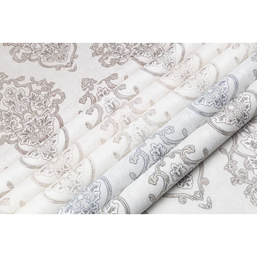 Обои флизелиновые Palitra Home Tudor HomeColor голубые HC31190-16 1,06х10,05 м