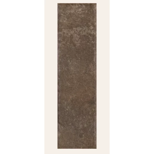 Клинкерная плитка Paradyz Ilario Brown матовая коричневая 24,5x6,6 см
