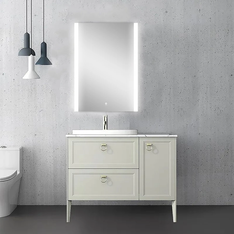 Зеркало Azario подсветка сенсорный выключатель с функцией диммера AZ-Z-040CS 60х80 см