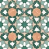 Керамогранит Monopole Марракеш Зеллидж Касба матовый многоцветный 22,3x22,3 см
