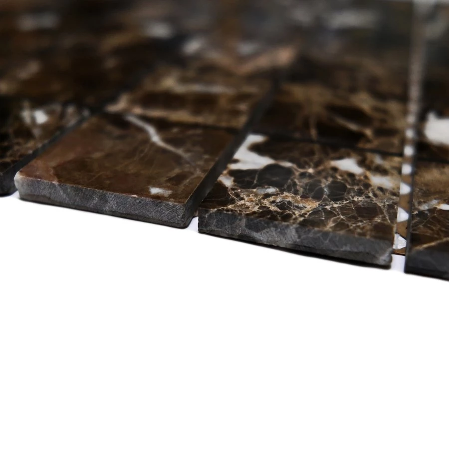 Мозаика Bonaparte Каменная мозаика Granada-48 48х48 коричневая 30,5х30,5 см