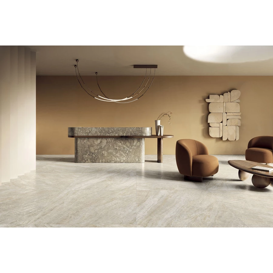 Керамогранит Isla Tiles Oyster Beige Ret матовый бежевый 1006953 120х60 см