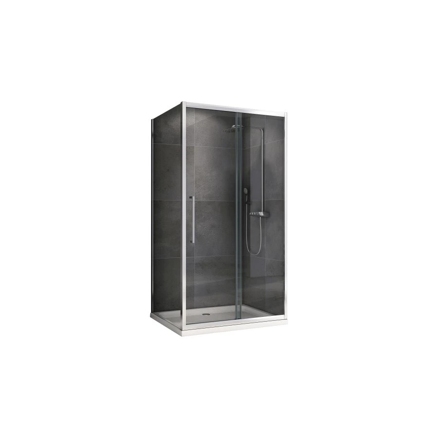 Душевой уголок Abber Schwarzer Diamant AG30110H-S80 110х80 см