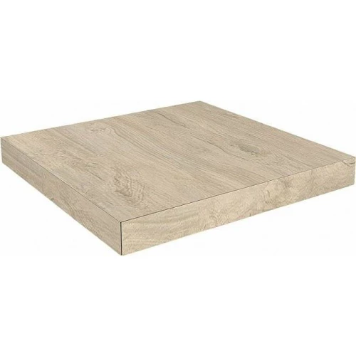 Ступень угловая клееная левая из керамогранита Kerama Marazzi Сальветти матовая темно-бежевая SG506400R\GCS 33x33 см