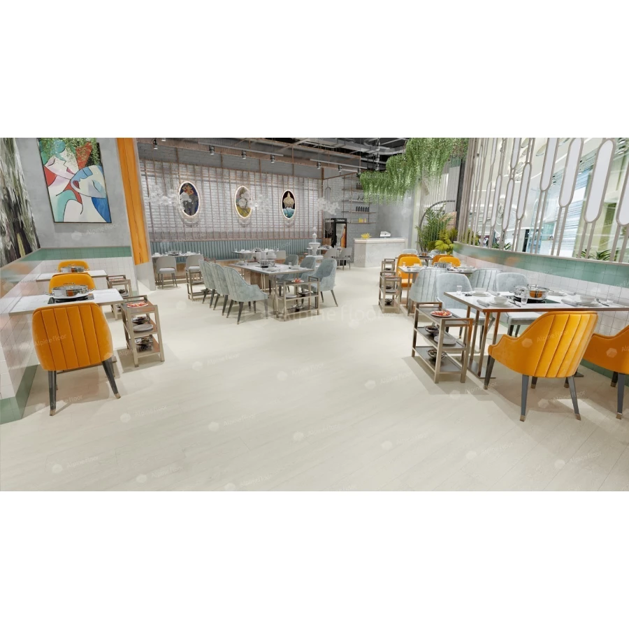 Каменный SPC ламинат Alpine Floor Intense синхронное тиснение Зимний лес ECO 9-5 43 класс 6 мм 2.23 кв.м 122х18.3 см