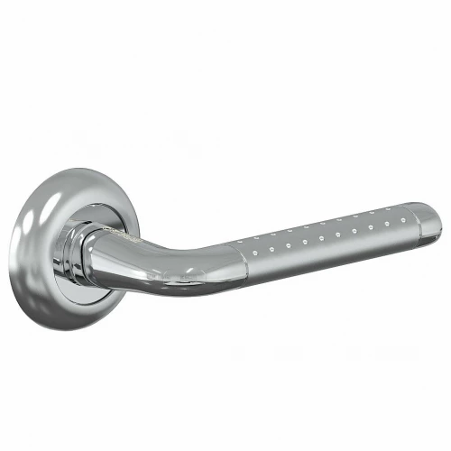 Ручка для двери Bravo A-487 SC/C МатХром/Хром