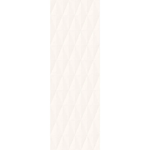 Плитка настенная Marazzi Eclettica White Struttura Diamond 3D белый 40x120 см