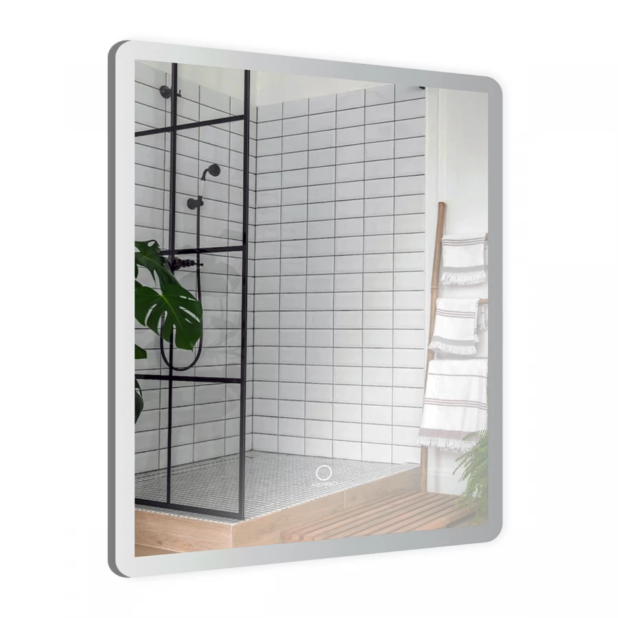 Зеркало Azario Lucia подсветка сенсорный выключатель с функцией диммера AZ-Z-061CS 600х800