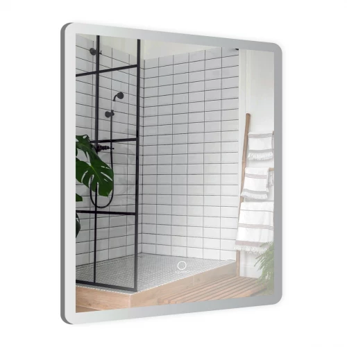 Зеркало Azario Lucia подсветка сенсорный выключатель с функцией диммера AZ-Z-061CS 600х800