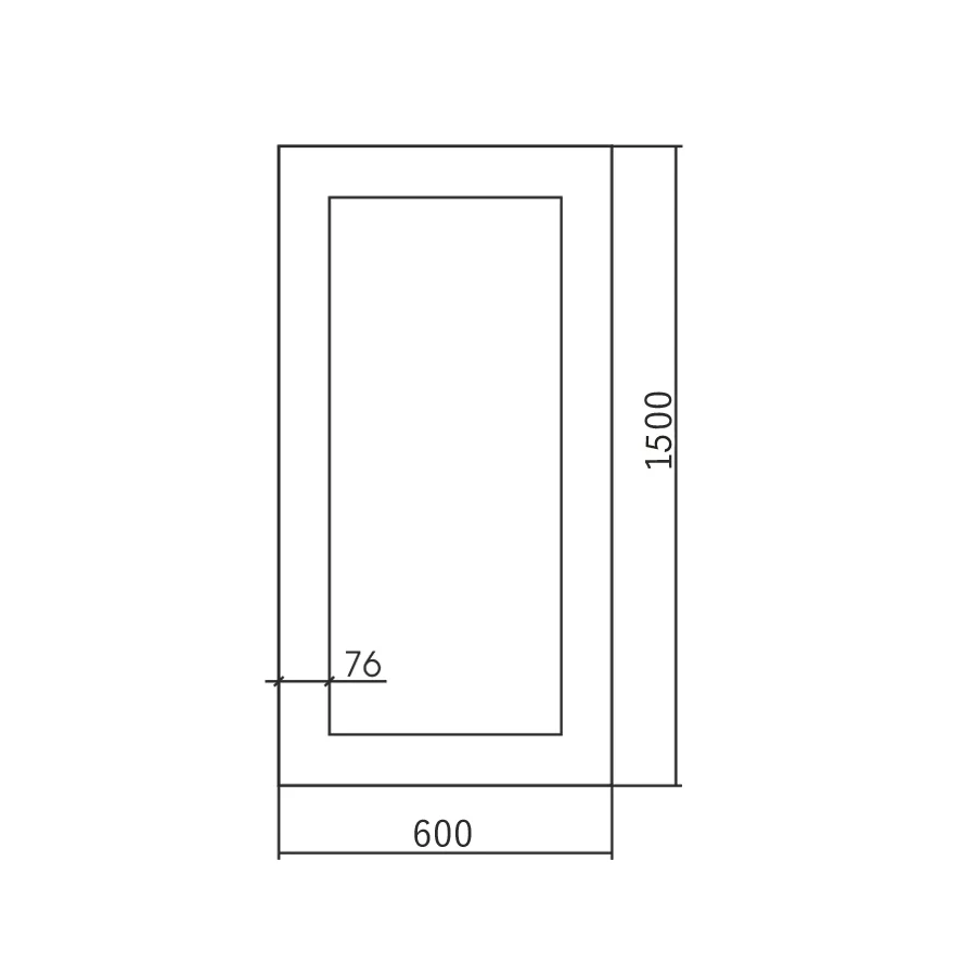 Зеркало Silver Mirrors Дакота ФР-00002379 60x150 см