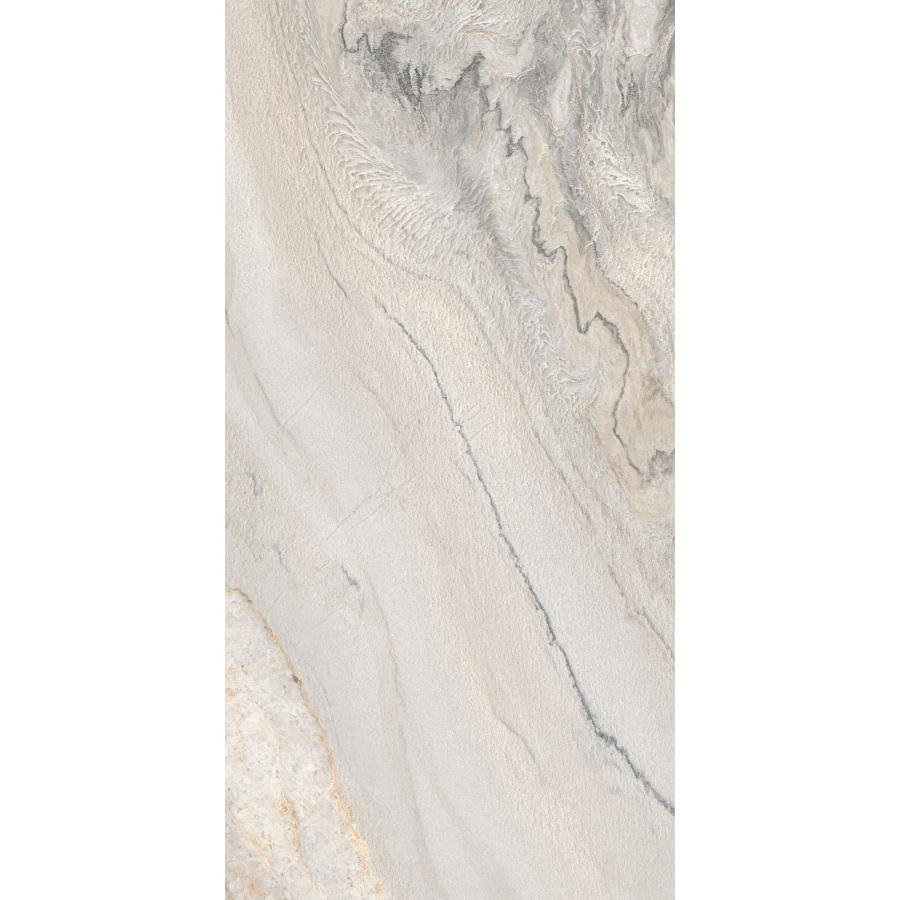 Керамогранит A-Ceramica Glacier Beach Polished 7 mm глянцевый серый 120х60 см