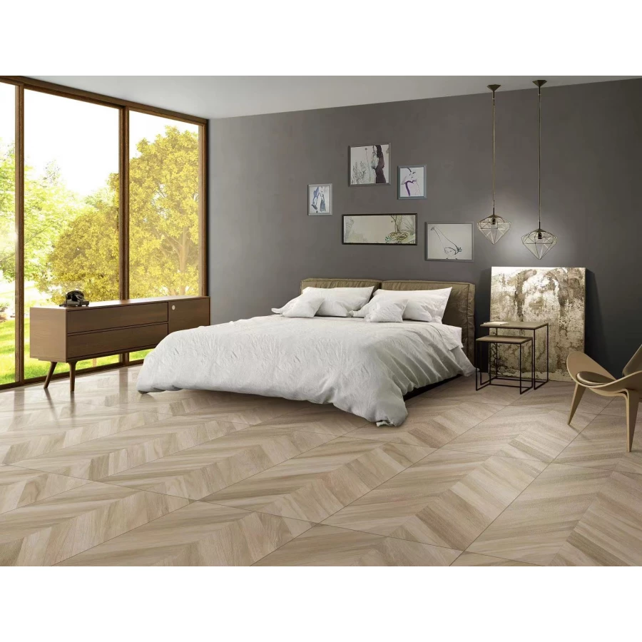 Керамогранит Bonaparte Hardwood Nature Rect Matt матовый коричневый 120х60 см