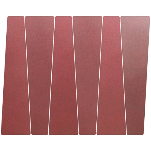 Керамогранит Equipe Бамбу Гранада / Bamboo Granada матовый красный 32452 22,4х5,6 см