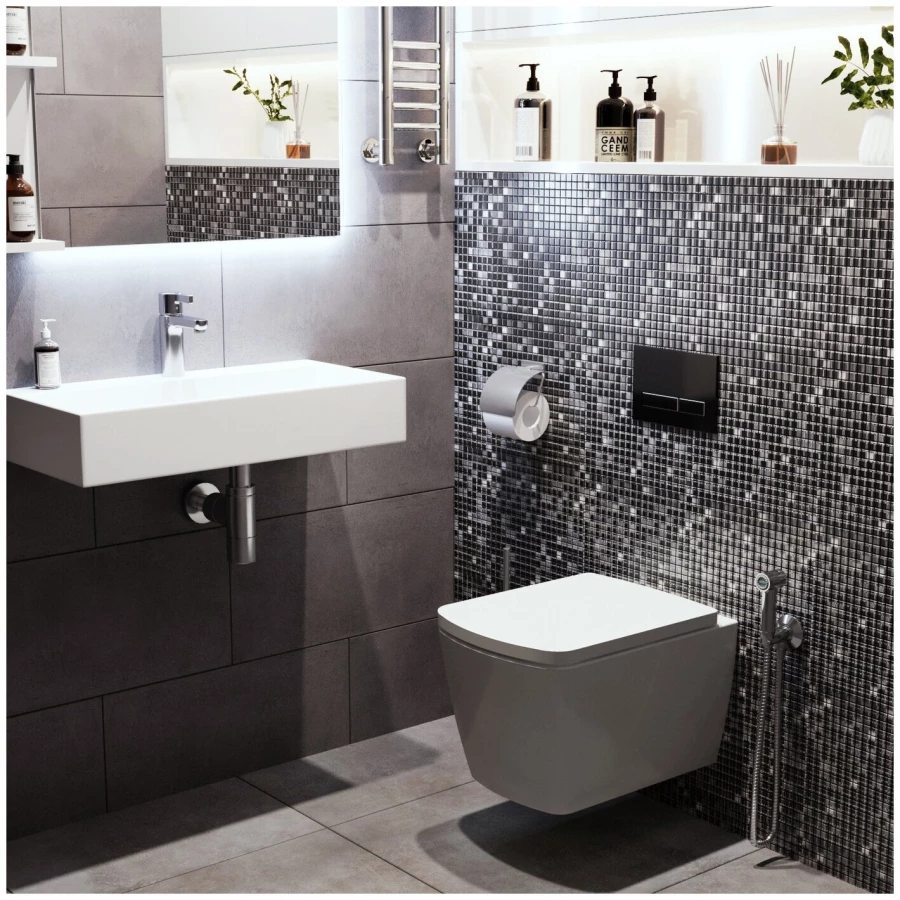 Унитаз Lavinia Boho Relfix Aveo Rimless 97010094 (комплект 9 в 1)