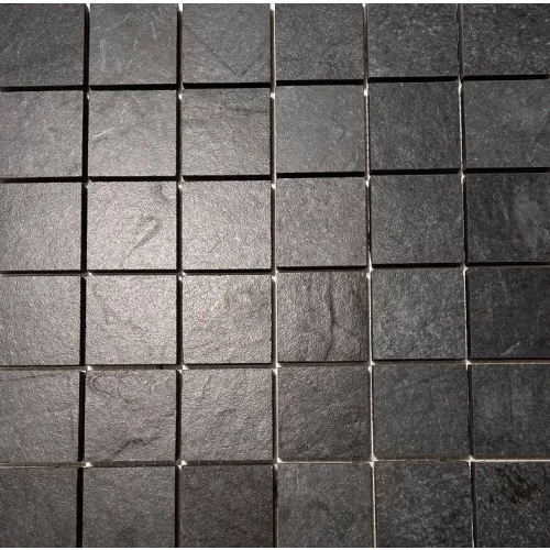 Мозаика Grespania Annapurna Negro 48х48 мм матовая черная AN3048 30х30 см