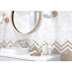 Плитка облицовочная рельефная ALMA Ceramica Tokio 16 шт в уп 57,6 м в пал TWA11TOK414 60х20х0,75 см