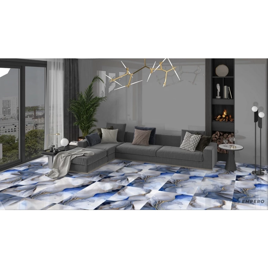 Керамогранит Empero 60x120 Colorico Blue синий 01-00009646 120х60 см